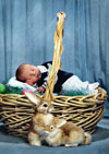 Michael was born February 10, 2006.<br>Easter Picture 2006
